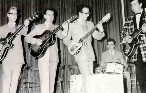 Cliff Roberts with The Dominoes