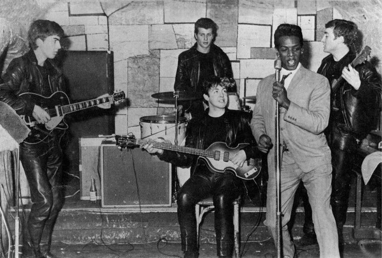 The Beatles backing Davy Jones