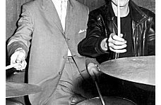 Ringo with George Harrison