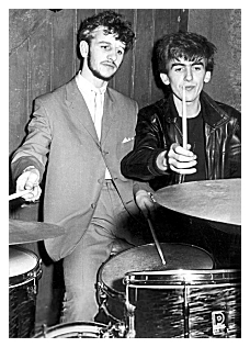 Ringo with George Harrison