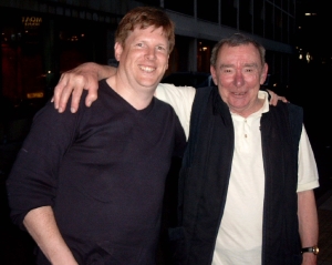 David Bedford with Alistair Taylor