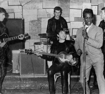 The Beatles backing Davy Jones