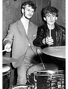 Ringo with George Harrison