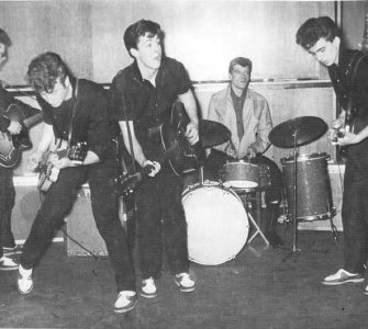 Johnny Hutch with The Silver Beatles